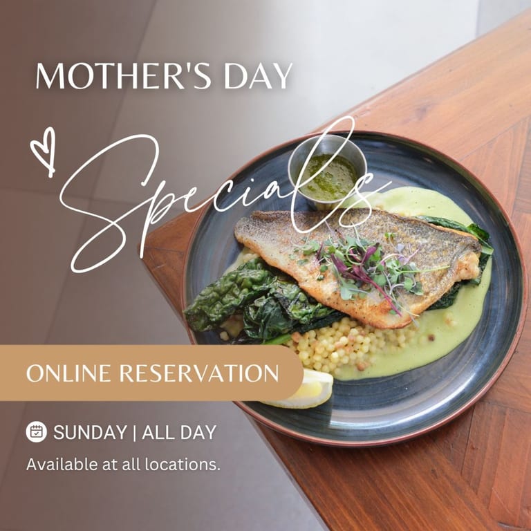 Mother's Day Specials Menu & Reservation