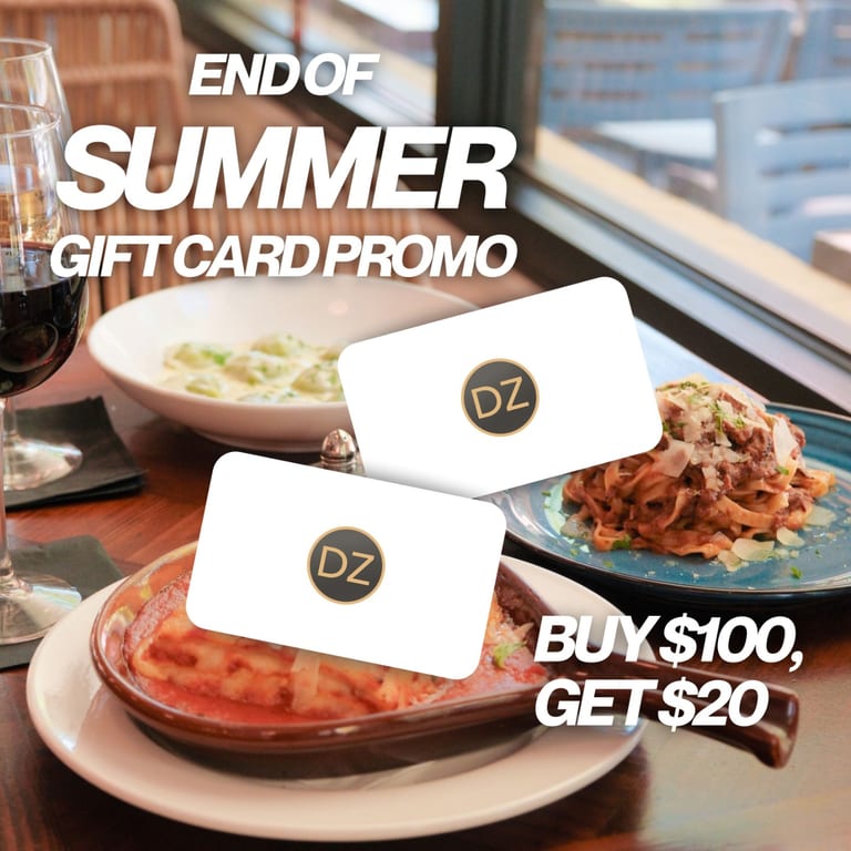 ☀️ End of Summer Gift Card Special ☀️