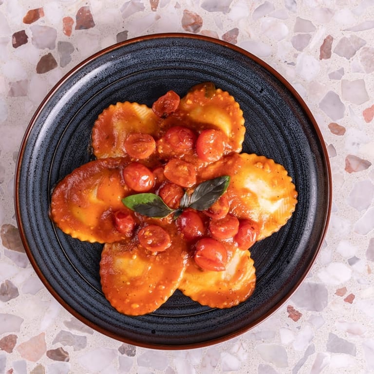 Savor our fresh ravioli