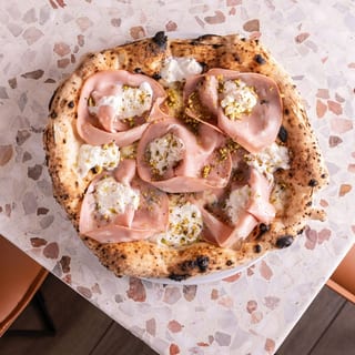 Mortadella Pizza