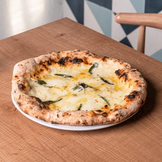 Formaggi and Sage Pizza